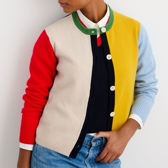 Alex Mill Francis Cardigan 💙💛❤️ - Picture 2 of 6